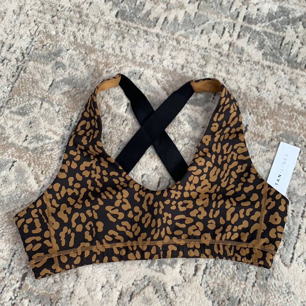 Tan + Lines Sport bra